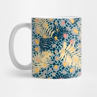 Colorful Animal Print Palms Mug